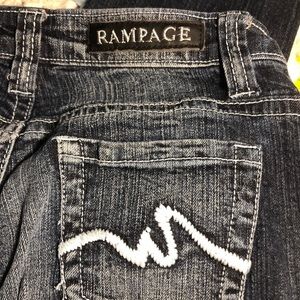 Rampage for the few skinny jeans. Blue, size 1